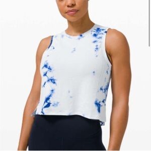 Lululemon Regatta Blue / Regatta Blue Train to Be Tank